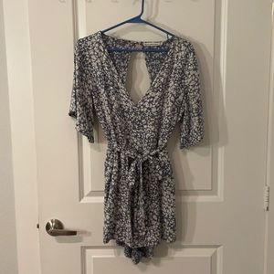 Abercrombie & Fitch Floral Romper